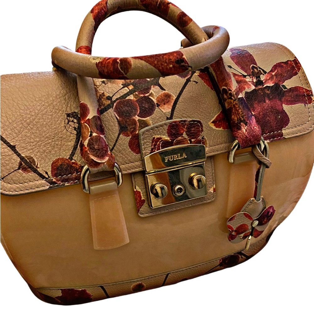 Furla Vanilla Candy Cherry Blossom Jelly Bag